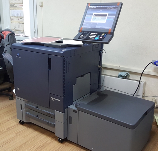 Konica Minolta Accurioprint C2060L в типографии PreoPrint на Преображенской площади Konica Minolta Accurioprint C2060L в типографии PreoPrint на Преображенской площади