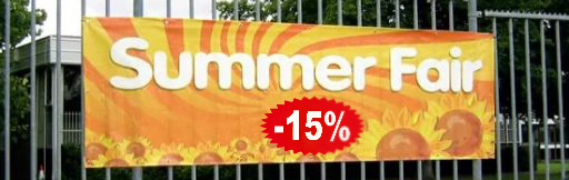 Печать баннеров - скидка 15% Печать баннеров - скидка 15%